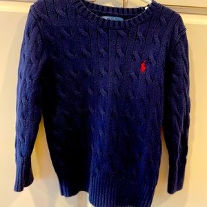 Polo navy boys sweater